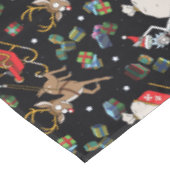 Nappe Rick and Morty | Christmas Reindeer Sleigh Pattern (Angle)