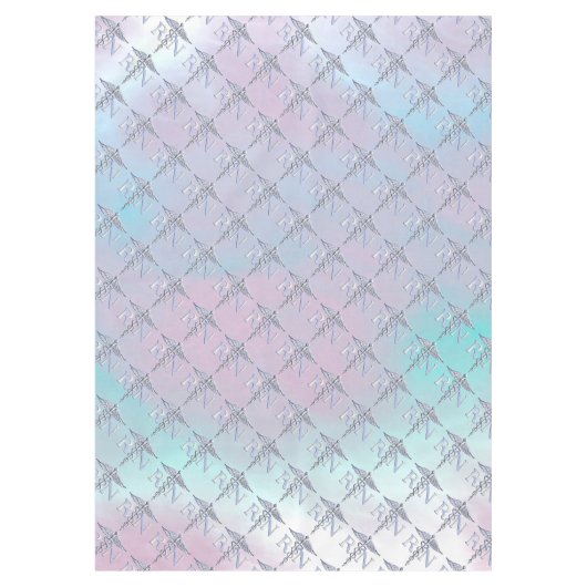 Nappe RN Caduceus Médicale Mère Pearl Décor (Devant)