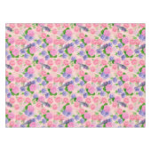 Nappe Robin et fleurs, motif aquarelle (Devant (Horizontal))