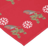 Nappe Robin perché sur des oiseaux sauvages de feuilles  (Angle)