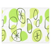Nappe Roches d'art Abstrait rétro Chartreuse (Devant (Horizontal))