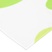 Nappe Roches d'art Abstrait rétro Chartreuse (Angle)