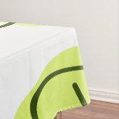 Nappe Roches d'art Abstrait rétro Chartreuse (In Situ)