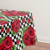 Nappe Rockabilly floral d'amour de bouquet de roses (In Situ)