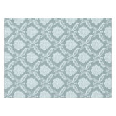 Nappe Rococo Damask Pattern Duck Egg Blue+Teal (Devant (Horizontal))