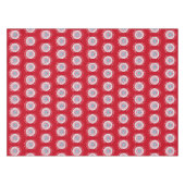 Nappe ROI CHARLES III Coronation Souvenir rouge (Devant (Horizontal))