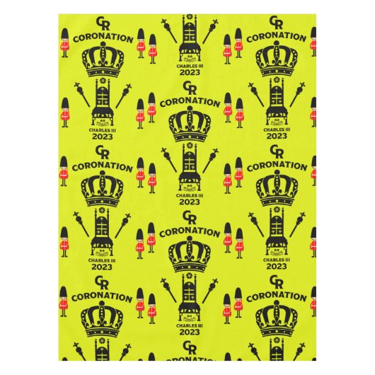 Nappe Roi Charles III Coronation Street (Devant)