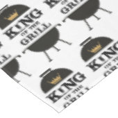 Nappe Roi Du Grill, Couronne D'Or Noir (Angle)
