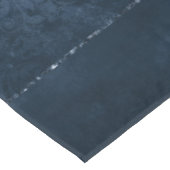 Nappe Romance de la marine de minuit | Blue Satiny Grung (Angle)