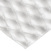 Nappe Romantique Blanc Faux Cuir (Angle)