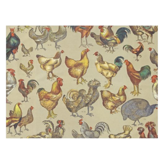 Nappe Rooster Poulet de la ferme Pays Animal (Devant (Horizontal))