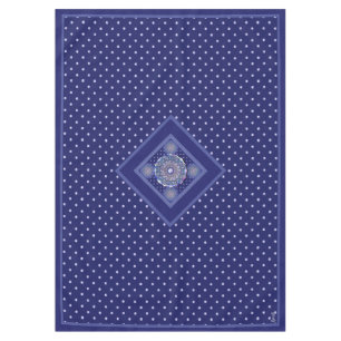 Nappe Rosace bleue