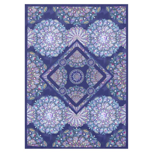 Nappe Rosace bleue (Devant)