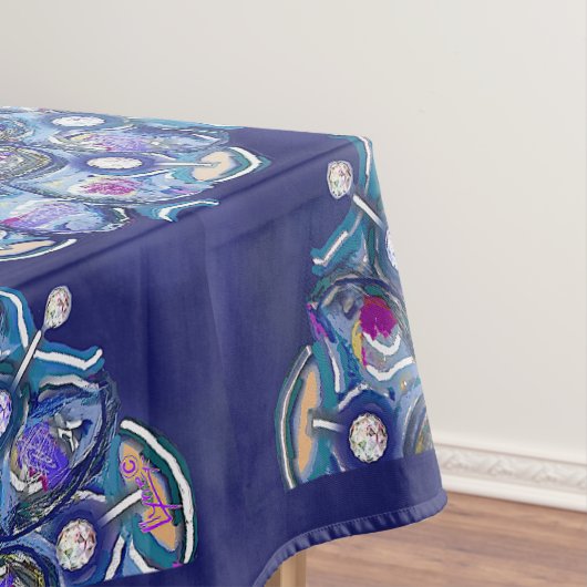 Nappe Rosace bleue (In Situ)