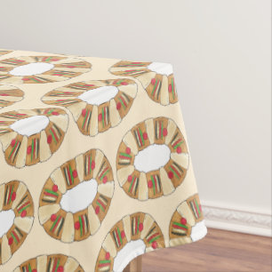 Nappe Rosca de Reyes Pain Mexicain Trois Rois
