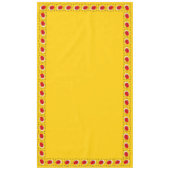 Nappe rose 60 x 104 de coins d'Espagnol (Devant)