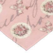 Nappe Rose ancienne vintage (Angle)