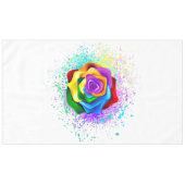 Nappe Rose arc-en-ciel coloré (Devant (Horizontal))