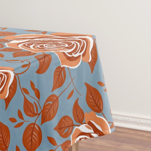 Nappe Rose avec des tons chauds d'orange et de rouille (In Situ)