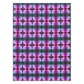 Nappe Rose blanche avec gouttes de pluie Abstraite teint (Devant)