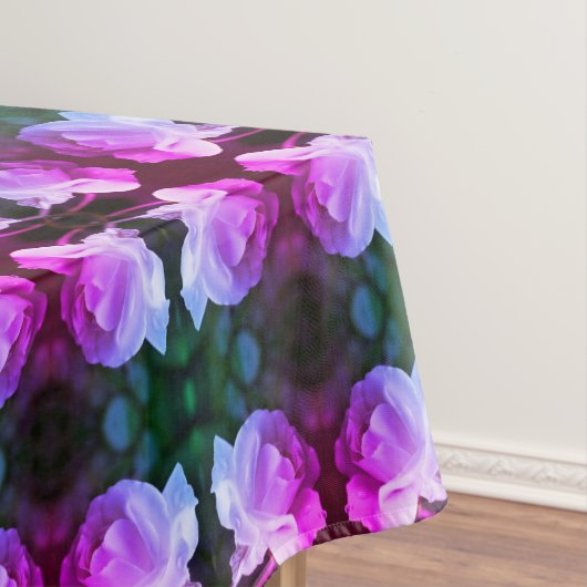 Nappe Rose blanche avec gouttes de pluie Abstraite teint (In Situ)