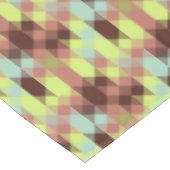 Nappe rose, citron vert, jaune et grain de café géométri (Angle)