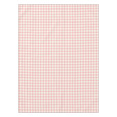 Nappe rose de coton de guingan de poudre (Devant)
