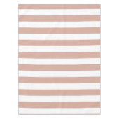 Nappe Rosé Dusty rayé (Devant)