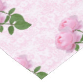 Nappe Rose Élégante Rose Damask Floral  (Angle)