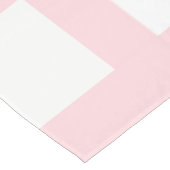 Nappe Rose et Blanche Rayure (Angle)