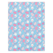 Nappe rose et bleue simple du motif | de Pâques (Devant)