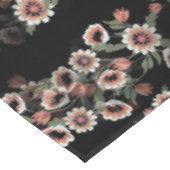 Nappe Rose et vert doux d'inspiration baroque (Angle)