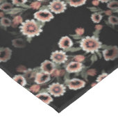 Nappe Rose et vert doux d'inspiration baroque (Angle)