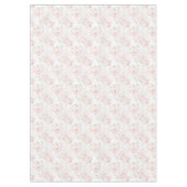 Nappe Rose floral clair Pastel Élégant (Devant)