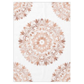 Nappe Rose Gold Floral Mandala (Devant)
