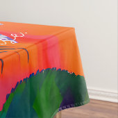 Nappe Rose gras en fleurs poème Bohemian Artsy (In Situ)