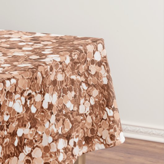 Nappe Rose Parties scintillant or Confetti Glam Mariage  (In Situ)