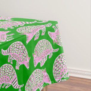 Nappe Rose Prépa et Armadillo Vert / Fête Sudiste