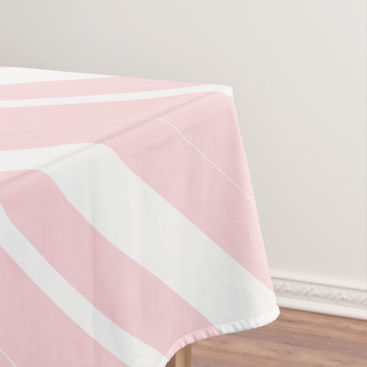 Nappe Rose & Rayure Blanche (In Situ)