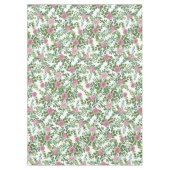 Nappe Rose rose Mariage Floral Pastel Printemps (Devant)