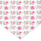 Nappe Rose rose tenché Motif tissu de table (Angle)