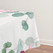 Nappe rose rouge élégant floral (In Situ)