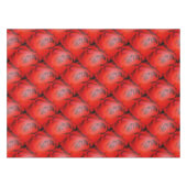 Nappe Rose rouge en forme de coeur (Devant (Horizontal))