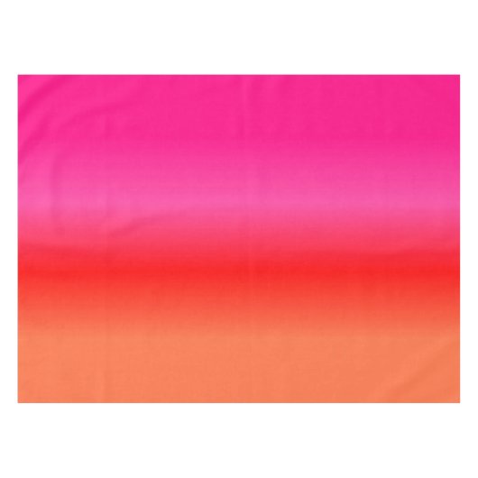 Nappe rose, rouge et orange Gradient (Devant (Horizontal))