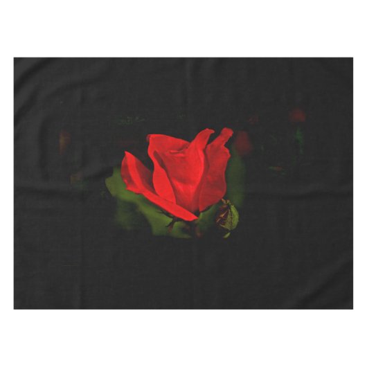 Nappe Rose rouge - Passion noire (Devant (Horizontal))