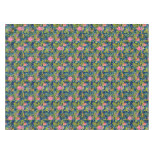 Nappe Rose sauvage, arrière - plan bleu, rose sauvage, r (Devant (Horizontal))