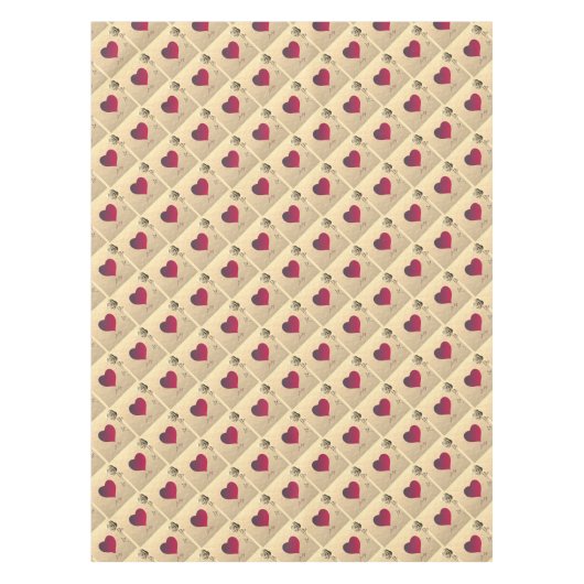 Nappe Rose Valentine (Devant)