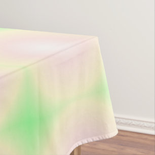Nappe Rose vert pâle Blanc 3D Optique Motif dégradé