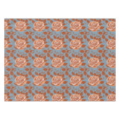 Nappe Rose With Warm Tones Of Orange And Rust (Devant (Horizontal))