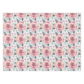 Nappe Roses Abstraites Dans Des Couleurs Pastel (Devant (Horizontal))